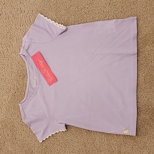 NWT Lilly Pulitzer Jessica Top Light Lilac size M